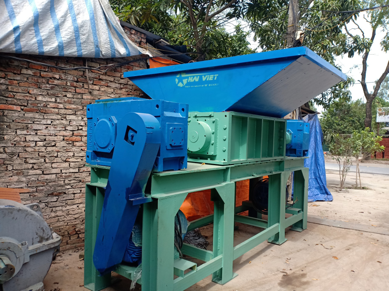 Máy nghiền gỗ công suất lớn 2023 | Máy Băm Nghiền Gỗ GREEN MECH 2024 